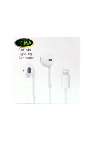 Eıma Lightning Girişli Kablolu Kulaklık Tak-çalıştır Apple Uyumlu İphone Uyumlu