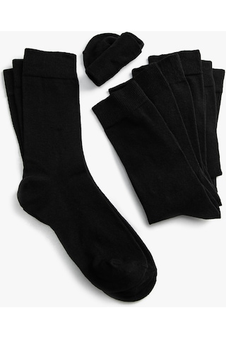 Koton Basic 10'lu Soket Çorap Seti Siyah 3sam80021aa 3SAM80021AA999 Siyah