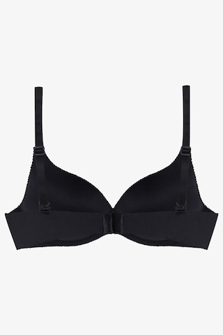 Koza İç Giyim Kadın Seamless - Lazer Kesim Dikişsiz Push Up Ten Sütyen 80572 Siyah