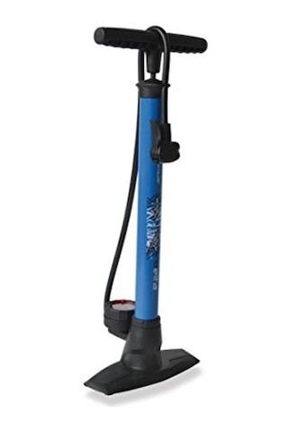 XLC Pompa Ayaklı Delta PU-S04 11 Bar Çift Sibob Uyumlu 160 PSI Siyah