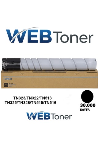 Web Toner Wt-tn325/326,minolta Bizhub 308 Tn325 Tn326 30k Sayfa Muadil Toner