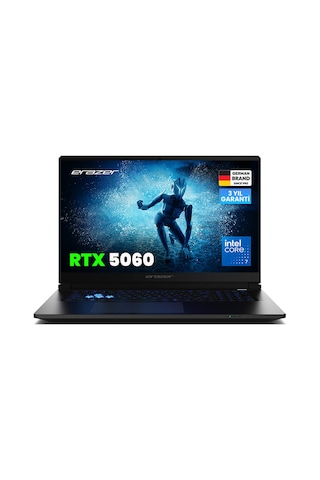 Erazer Defender 17 P1 MD600008 Core 7-240H 32 GB 2 TB SSD RTX5060 17.3" Free Dos FHD Dizüstü Bilgisayar