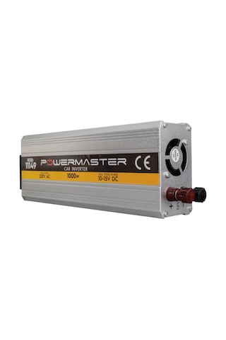 Powermaster Pm-11149 12 Volt - 1000 Watt Modıfıed Sınus Inverter 10-15v Arası-220v Ac
