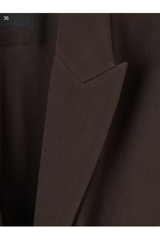 Lc Waikiki Lcw Modest Kahverengi Kuşaklı Kadın Klasik Yelek Brown