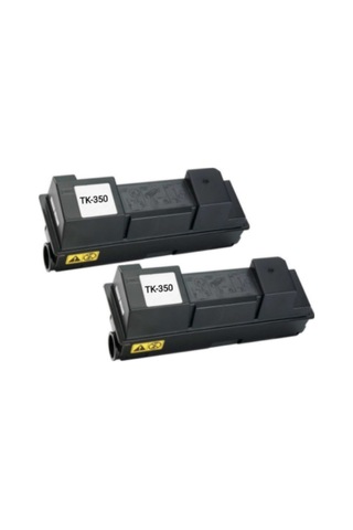 Kyocera Tk350 2'li Ekonomik Paket Uyumlu Drum Ünitesi Fs3040 3140 3540 3640 Uyumlu.Toner