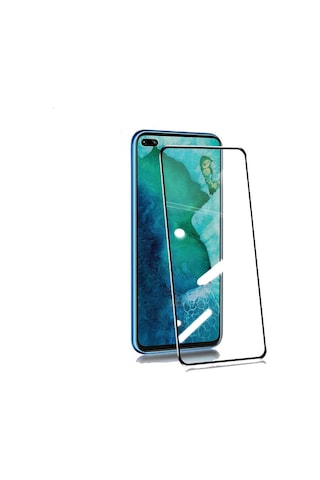 Oppo Reno 4 Lite Davin 5D Cam Ekran Koruyucu Siyah