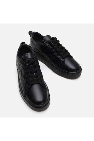 Hotiç Hakiki Deri Siyah Erkek Günlük Ayakkabı 02ayh281500a100 Siyah