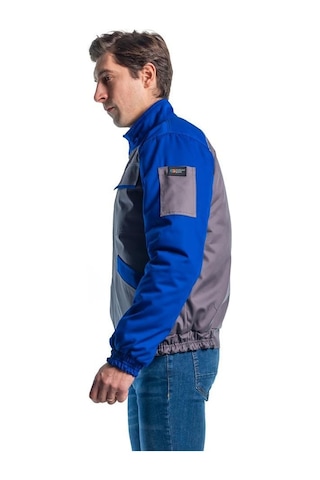 Şensel, Kapitoneli Mont, Gri-Saks -91E2285- Iş Montu,Iş Elbisesi