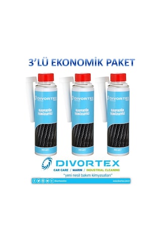 Divortex Radyatör Temizleyici 300 ML x 3 Adet N11.68