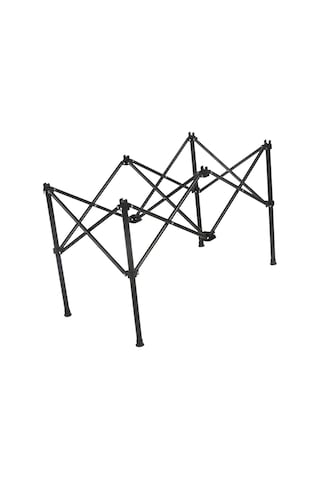 Dolıty Katlanabilir Kamp Masa Ayakları Destek Çubuğu Barbekü Siyah Çok Renkli