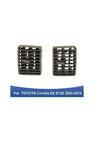 Xuweiwei B Toyota Corolla Ex E120 2003 2012 Klimalı Hava Paneli Çerçeve Vent Trim Kapak