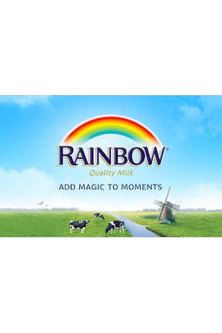 Rainbow Evaporated Milk Quality Milk 170 Gr X3 Adet