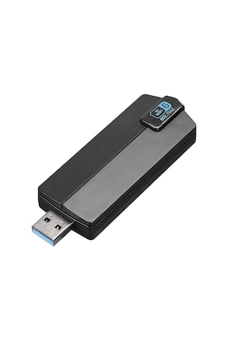 Everest EVERLINK EWA1800 1800Mbps 2.4GHz/5GHz WIFI-6 AX1800 RTL8832 2*3.5dBi USB3.0 Kablosuz Adaptör