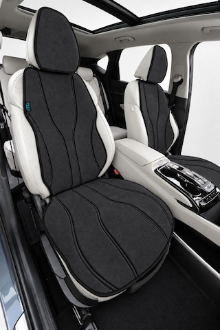 Bod Hyundai Tucson Oto Koltuk Koruyucu Kılıf 2021-sonrası Latmos Serisi Siyah