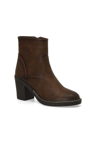 Butigo 24k-627 4pr Taba Kadın Topuklu Bot 000000000101924995 Taba