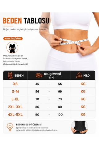 Inner Vision Sauna Etkili Termal Bel Korsesi Terletici Toparlayıcı Sıkılaştırıcı Korse Kemer Unisex