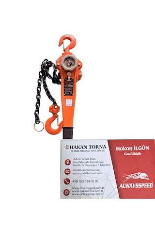 3 Ton Hubzug Zincirli Çektirme Vinç