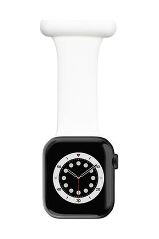 Apple Watch Uyumlu Ultra 49mm Kordon Krd-44 Silikon Strap Kayış - Siyah