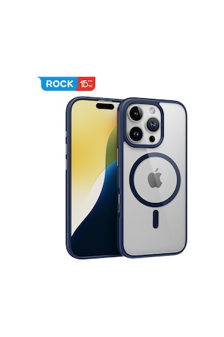 Rock Apple Uyumlu iPhone 16 Pro Guard Serisi Silikon Kılıf Siyah