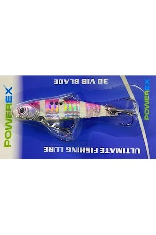 Powerex Ufl Minnow 3d Vib Blade 5.2cm 7gr Vibrasyon Lrf Jig Yem