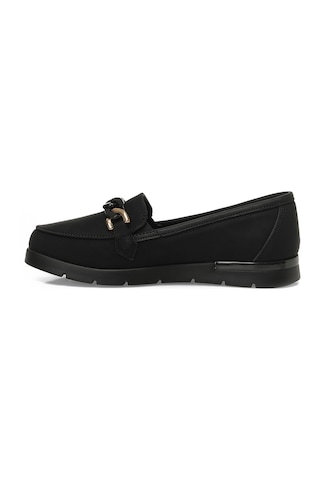 Polaris 166007.nz6fx Siyah Kadın Loafer 000000000102239549 Siyah