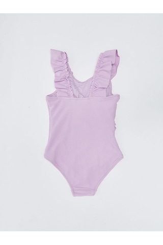 Deep Beach Fırfırlı Dokulu Kumaş Kız Çocuk Mayo Db200789cm 001