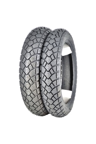 Honda Dio Kışlık Lastik Takımı 100/90-14 Ve 90/90-14 Tl Tubeless - Dubleks