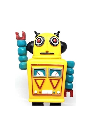 Zmc Bilişim Decotown Nostaljik Sevimli Uzaylı Robot Şeklinde Figür Biblo