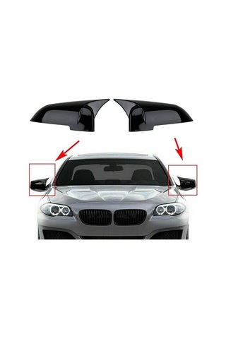 Bmw F10 Yarasa Ayna Kapağı Batman Ayna Parlak Siyah
