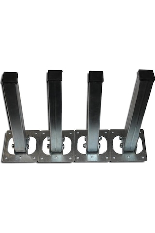 Otobirotoaksesuar Masa Ayağı 4Lü Katlanır Metal Yer Sofrası Ayağı 70 Cm