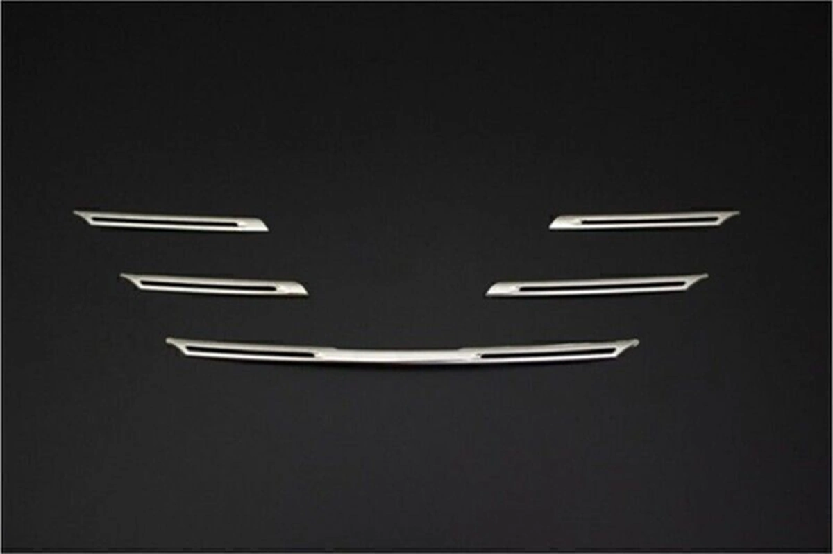 Ueskrom Renault Megane 4 Krom Ön Panjur Ve Ön Tampon Çıtası Set 2016-2020