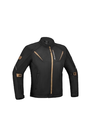Motoanl Motosiklet Montu Yazlık Full Korumalı Pu Kaplamalı Polyester Naylon Fileli Kumaş Black Mont