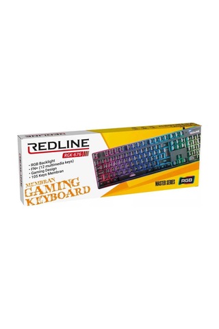Redline RGK-676 RGB Oyuncu Klavye