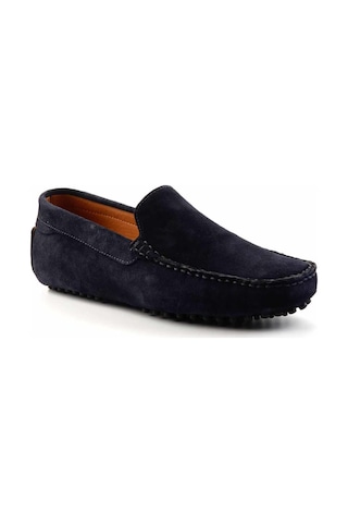 Bambi Lacivert Leather Erkek Loafer Ayakkabı E01350003502 Lacivert