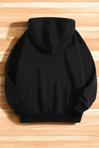 Mona Lisa Baskılı Bisiklet Yaka Sweatshirt Antrasit