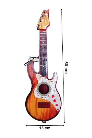 Oyuncak Gitar Elektro Gitar Okul Gösterileri Için Gitar 50cm
