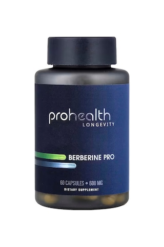 Prohealth Longevity Berberine Hcl Pro 600 Mg 60 Capsules