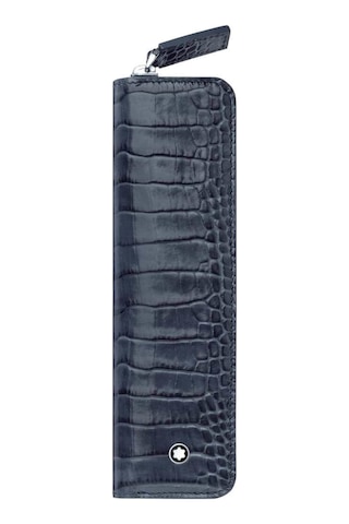 Montblanc Meisterstück Selection Deri Kalemlik İndigo 112984
