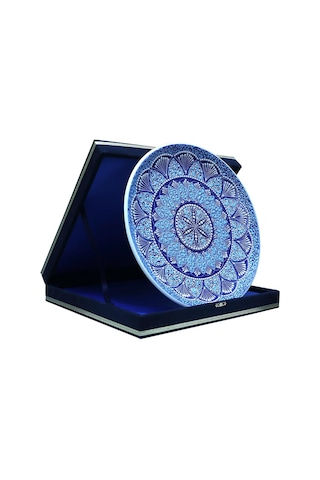 E38 El İşçiliği Çini Tabak - 30 Cm - 6526