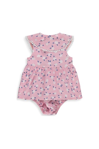 Civil Baby Bebe Yaka 6-18 Ay Elbise - Pembe Soft Pembe