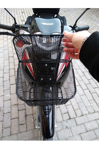 Cup Motosiklet Ön Sepet Kapakli 3 Delikli 329540813