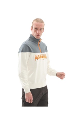 Napapijri B-saturnia Hz Sweatshirt - Np0a4ıchn1a1-10237 Beyaz