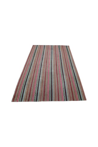 Kilim Antik El Dokuma 5m2 Capcanlı Bukleli Pamuklu Kilimi 0160 - Yeni - Çok Renkli
