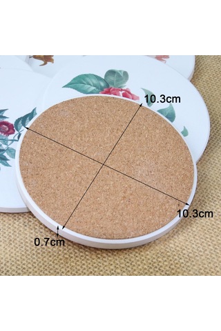 Dolıty Yaratıcı Emici 3d Mandala Bardak Erkek Kadın Komik Stil 5 Diğer