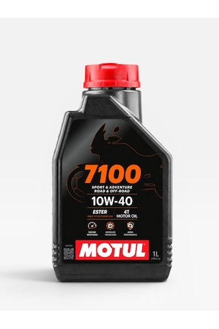Motul 7100 10w-40 4t Tam Sentetik 1l + Scooter Gear 80w-90 Motor Ve Şanzıman Yağı Seti