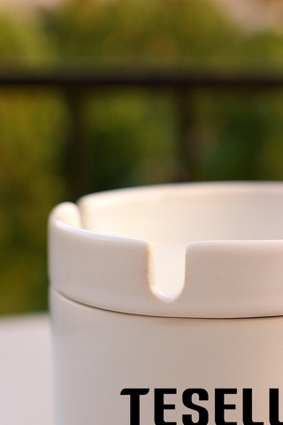 Porselen Baskılı Küllük - Teselli