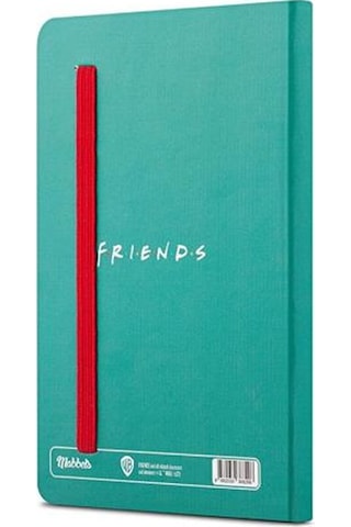 Mabbels Friends Sert Kapak Lastikli Mini Not Defteri Hindi Yeşil 80 Yaprak Çizgisiz 9x14cm Dft-38829