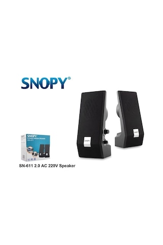Snopy Sn-611 2.0 Ac 220V Speaker