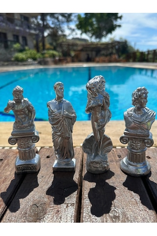 Yunan Antik Heykel Biblo 4lü Set