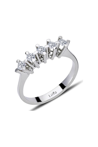Lova G Renk 0,36 Karat Pırlanta Beştaş Yüzük - 1070071